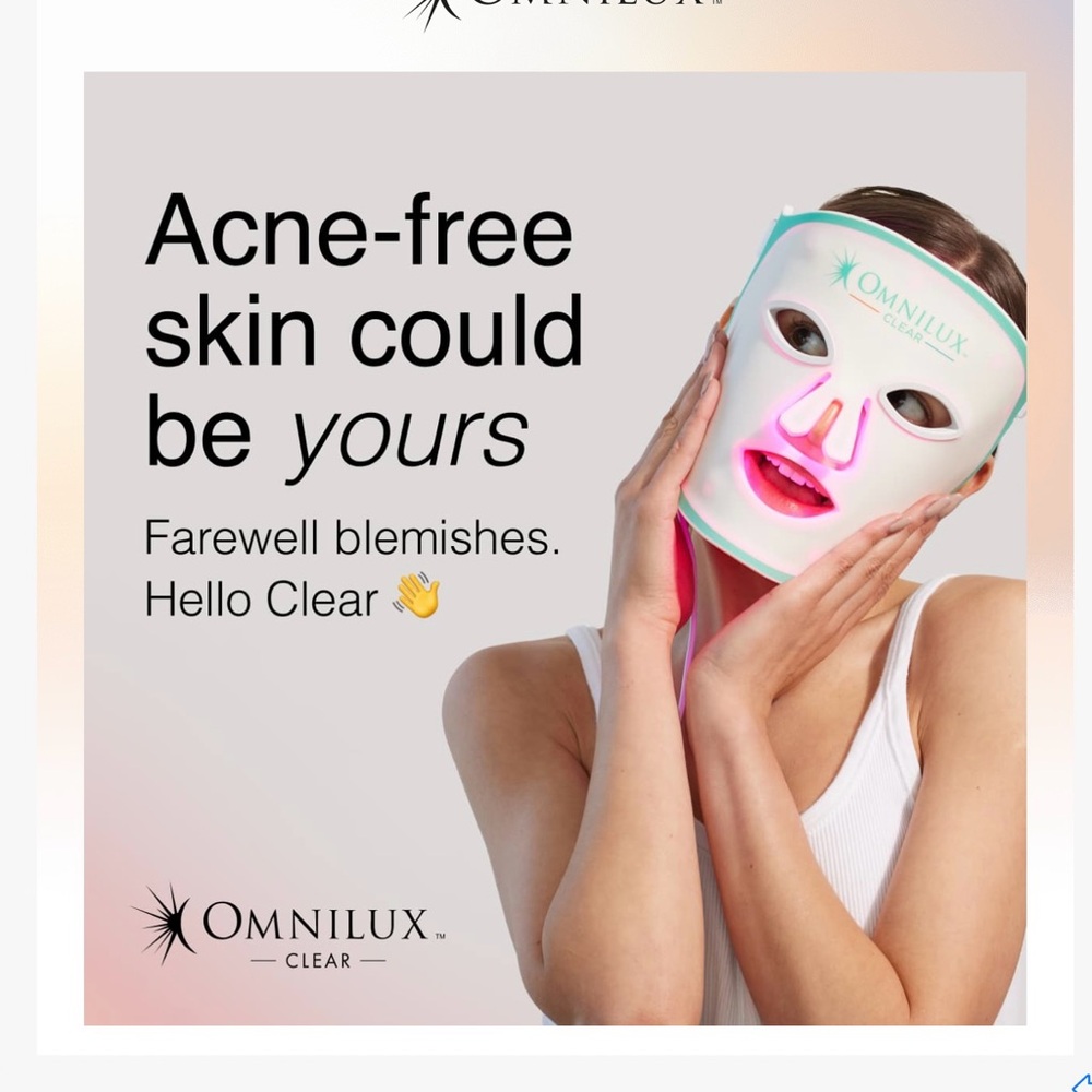 Omnilux Clear LED Mask “New”